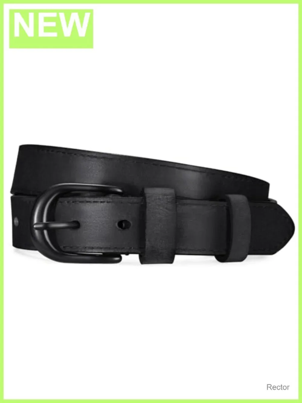Women's Full Grain Leather Belt with Buckle for Jeans Dresses Pants